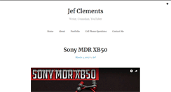 Desktop Screenshot of jefclements.com